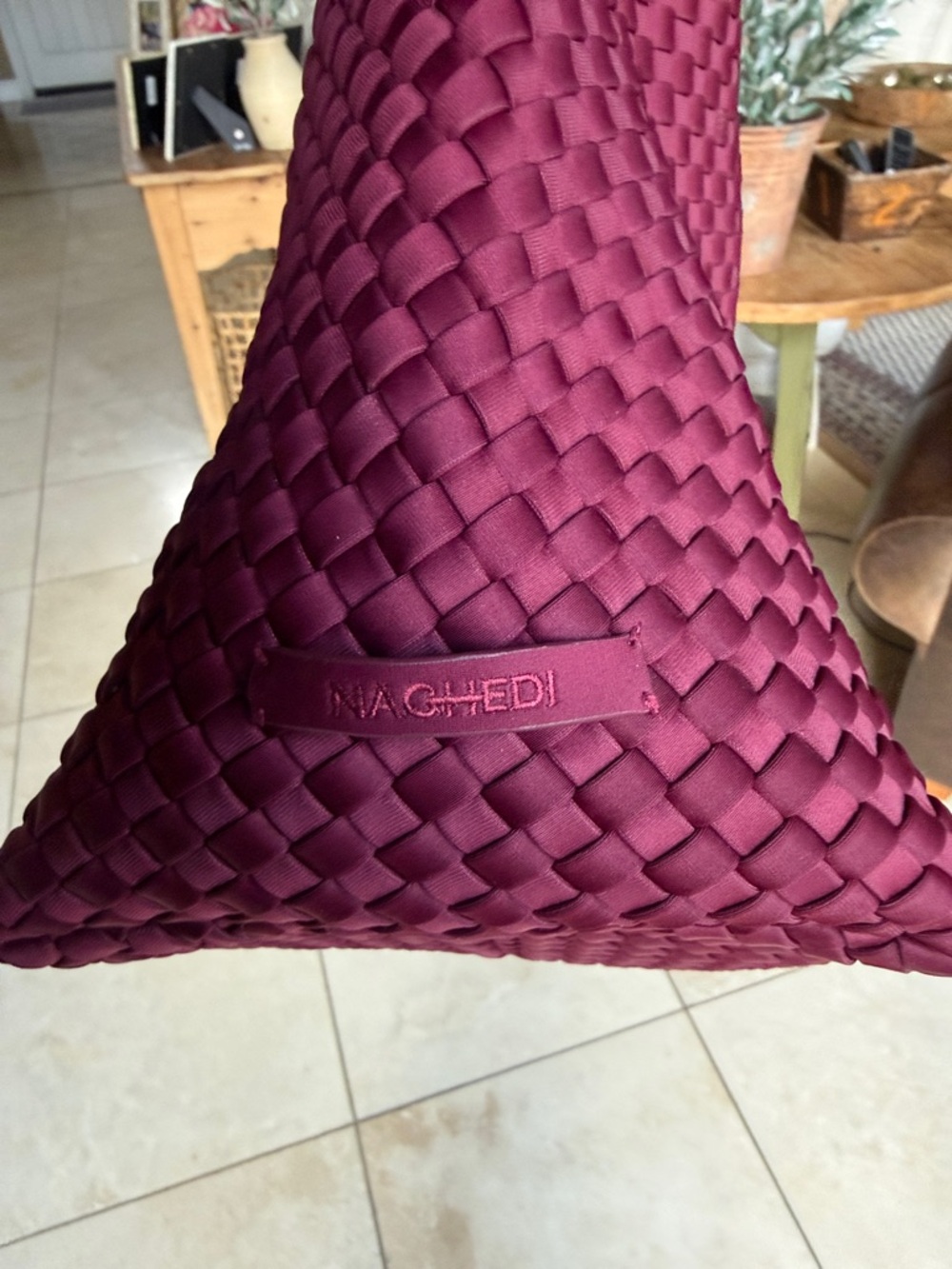 Naghedi St Barths Medium Woven Tote - Picture 5 of 5